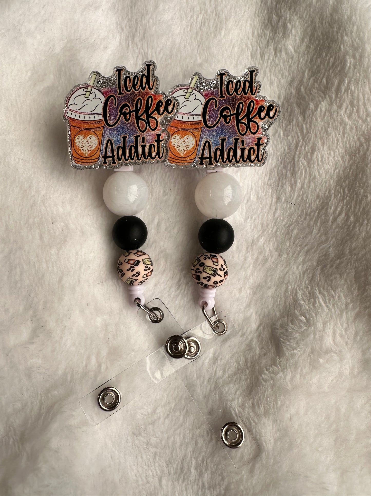 Badge Reel Coffee Themed