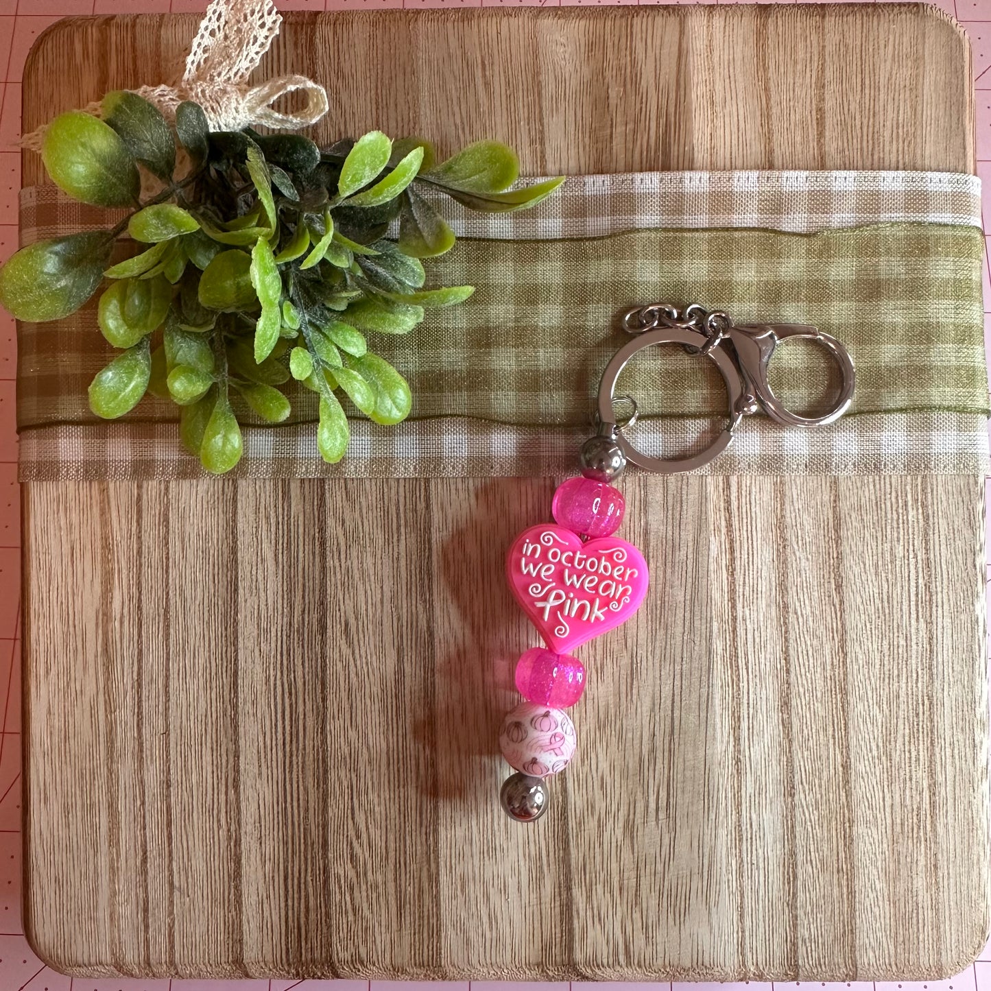 Keychains - Breast Cancer Awareness