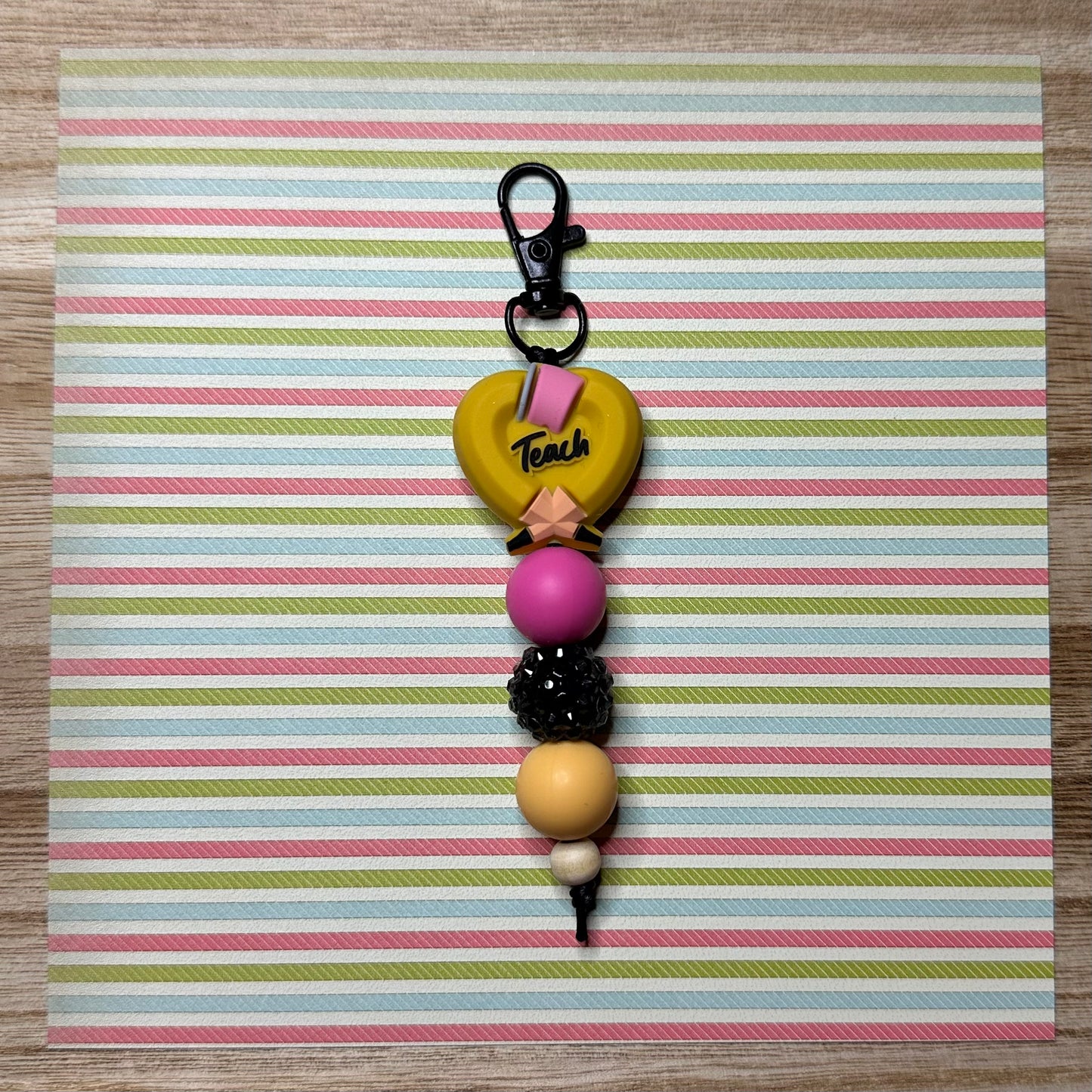 Keychain Clips - Teacher Themed