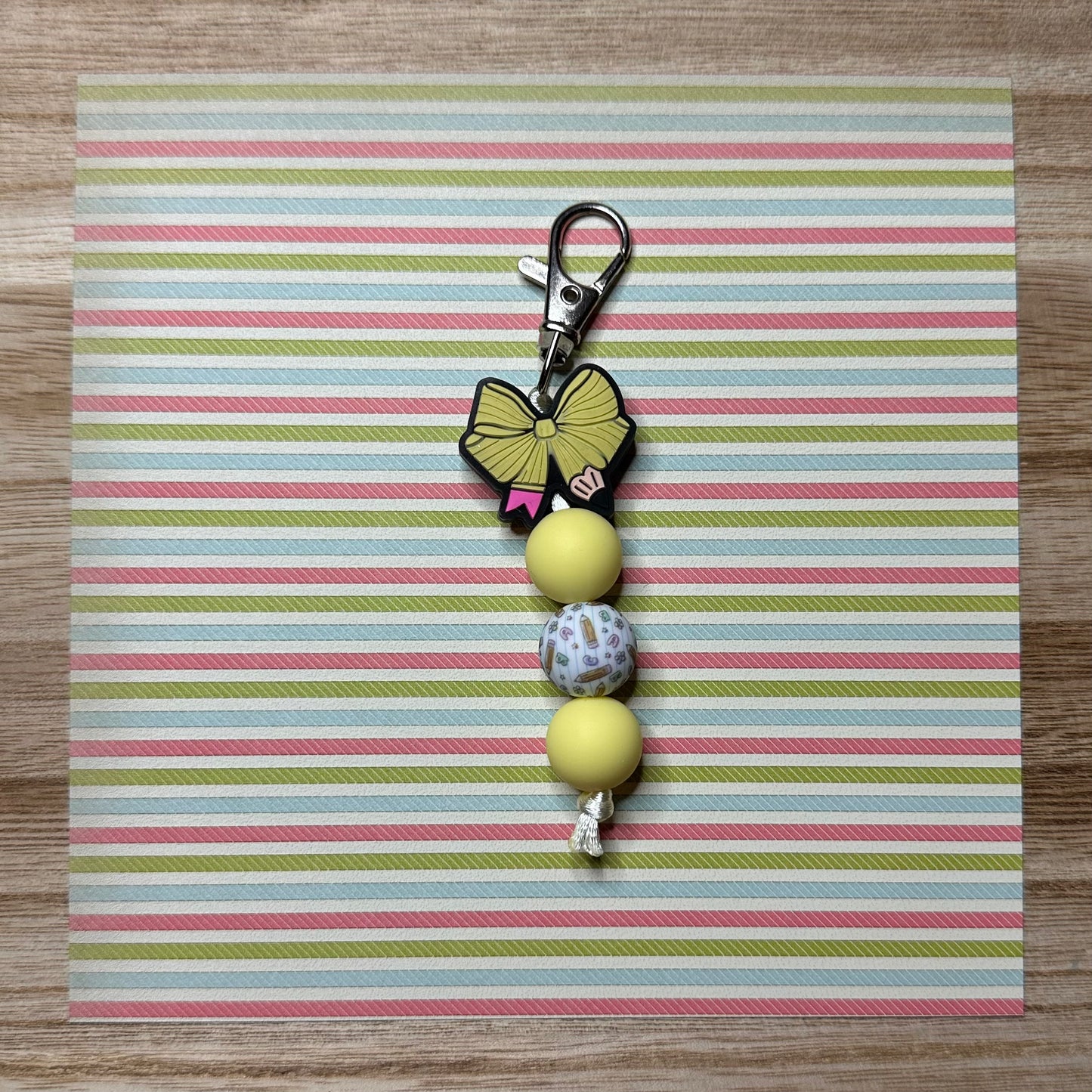 Keychain Clips - Teacher Themed
