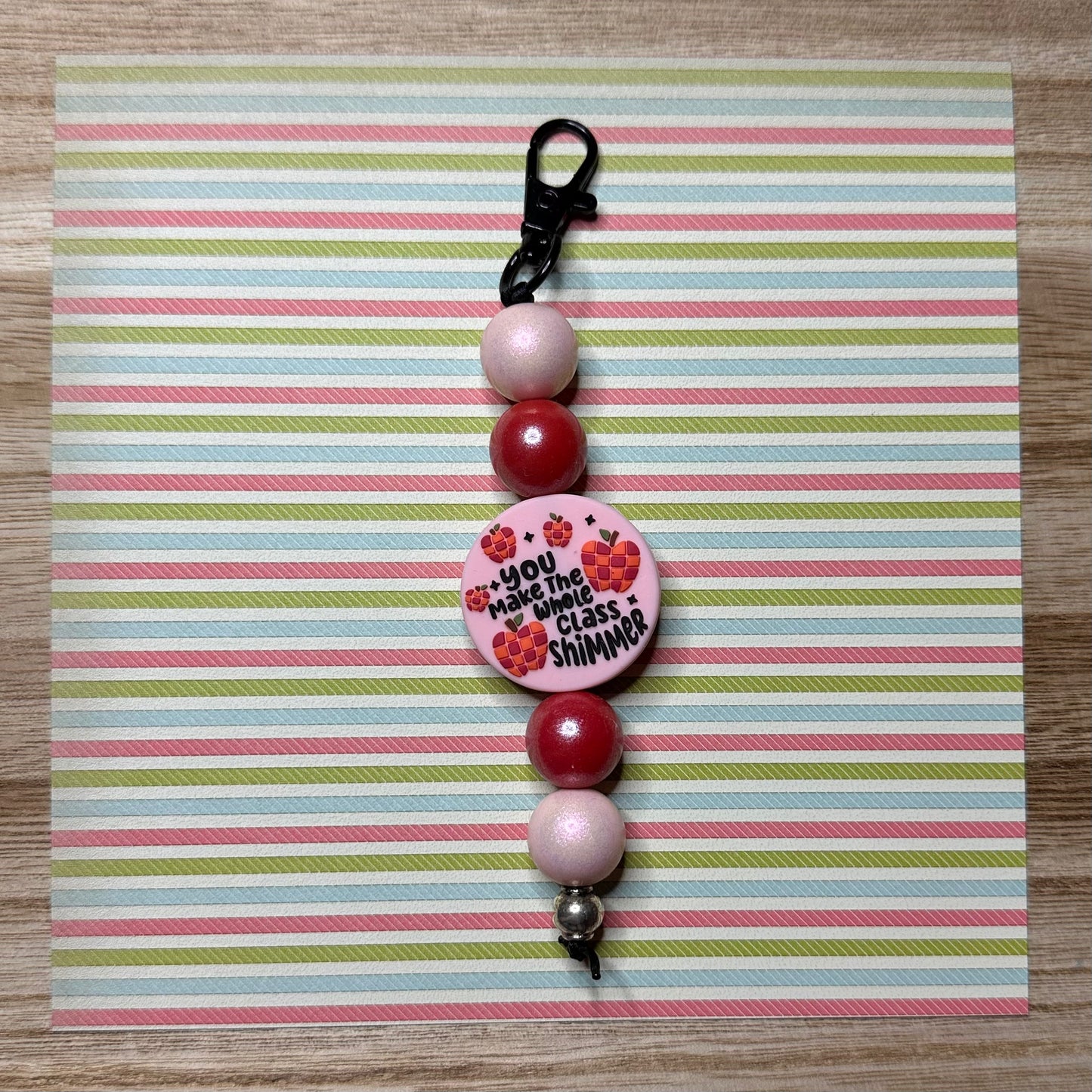 Keychain Clips - Teacher Themed