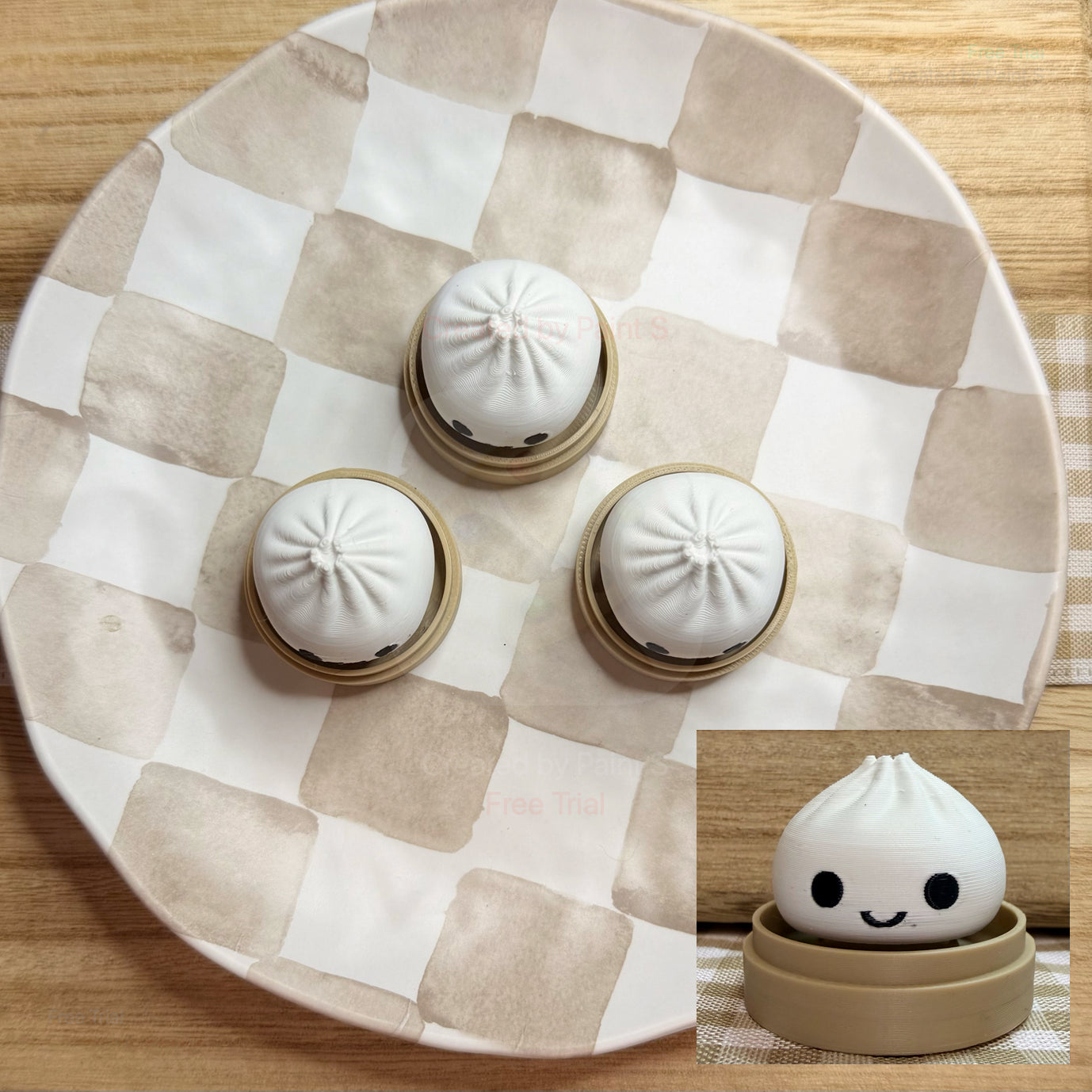 Mini Food Fidget Clickers