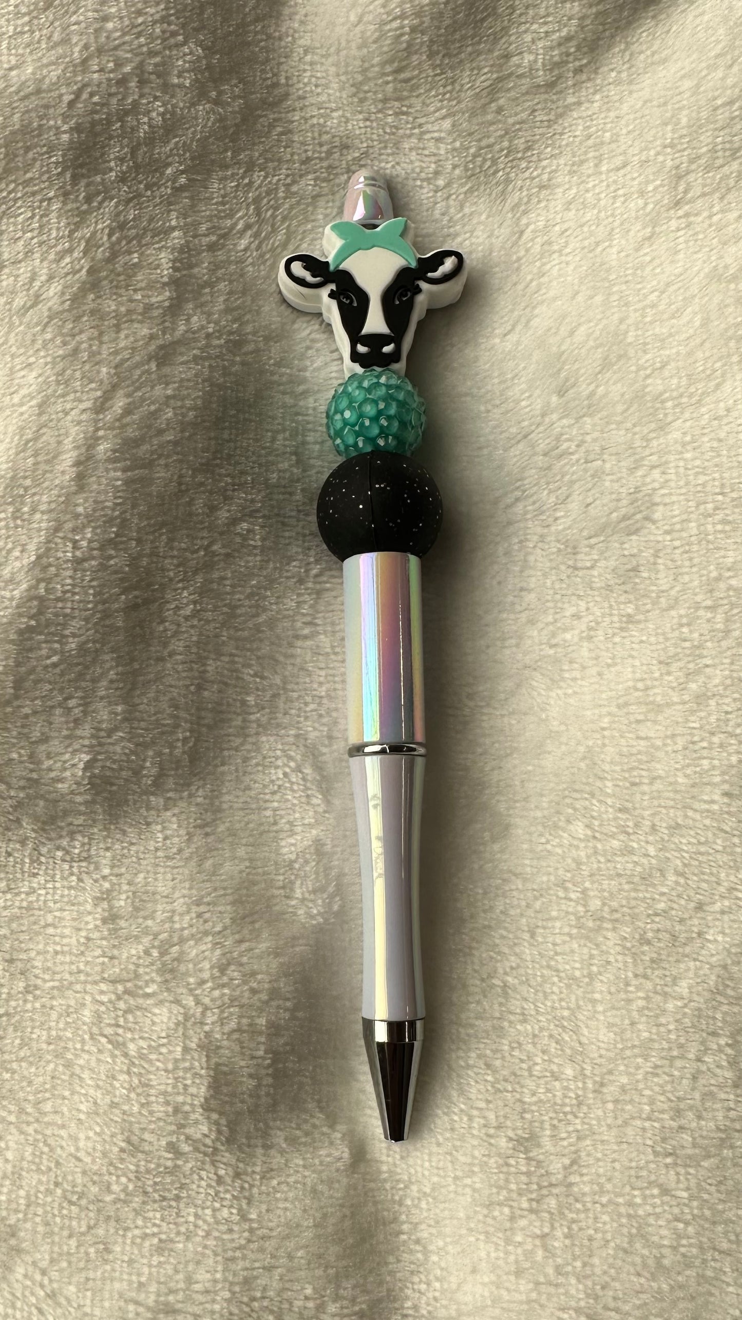 Beaded Plastic Pen