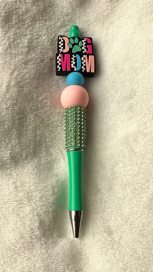 Beaded Plastic Pen