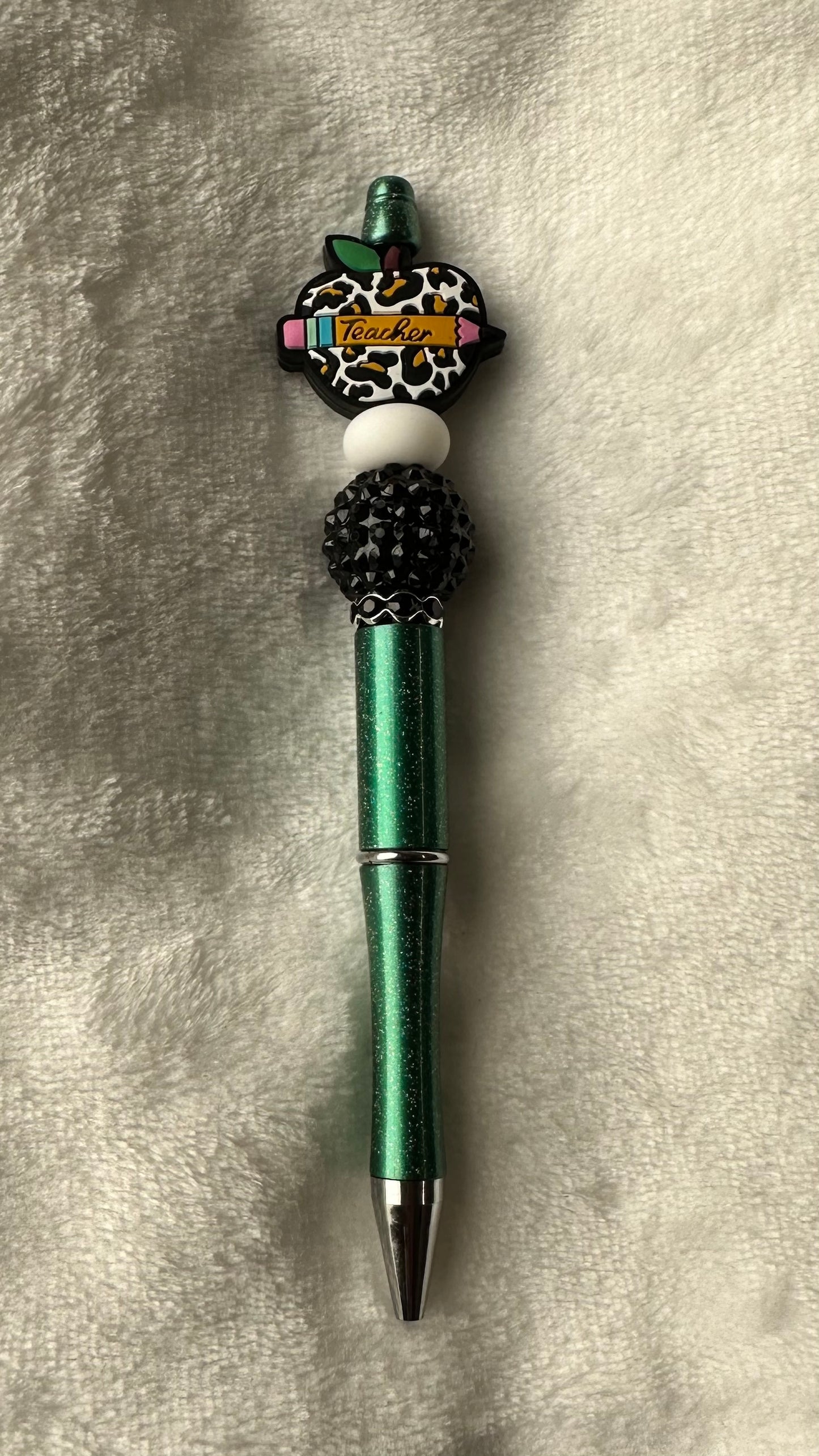 Beaded Plastic Pen