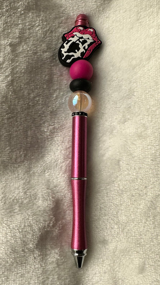 Beaded Metal Pen