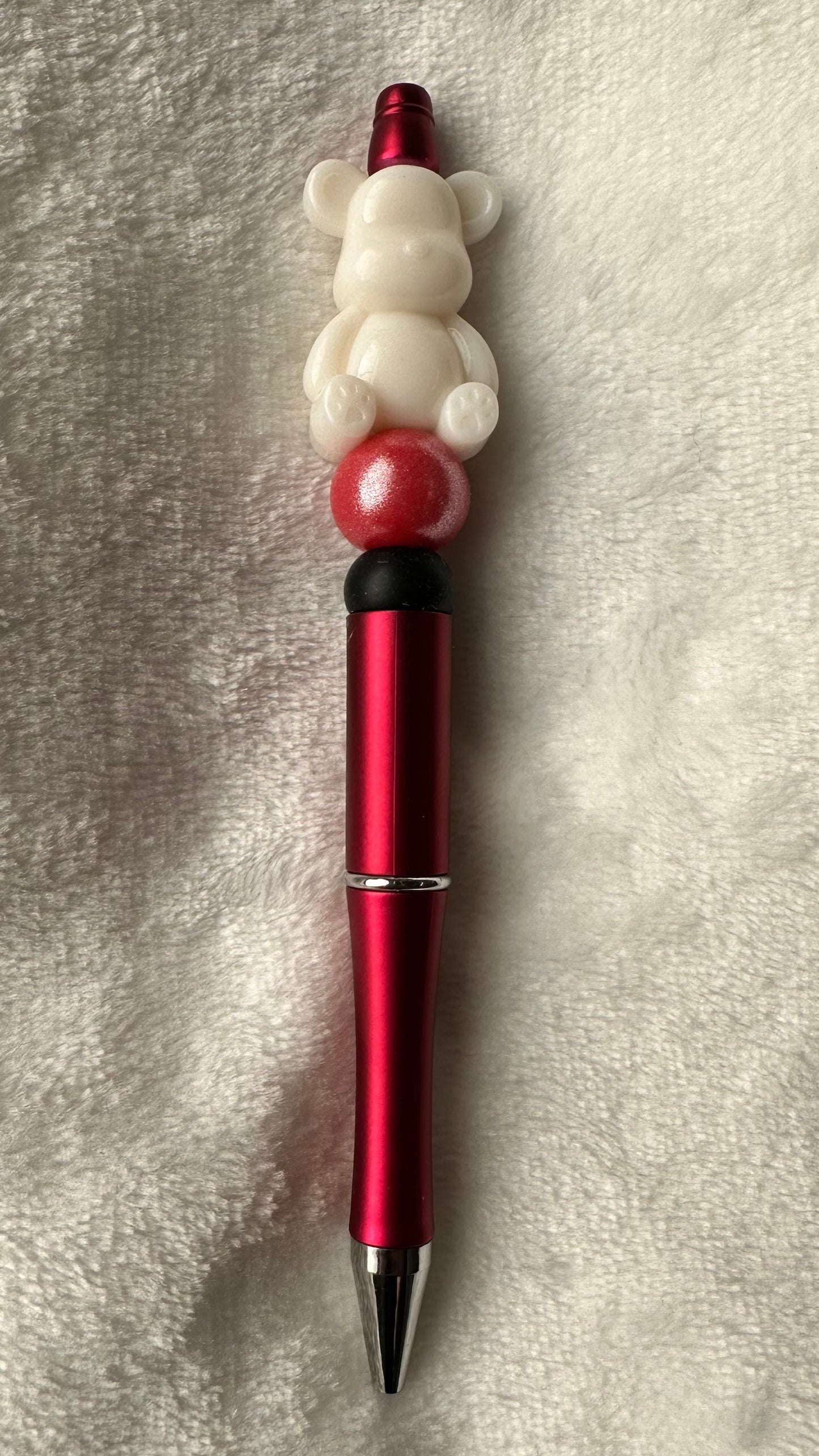 Beaded Plastic Pen