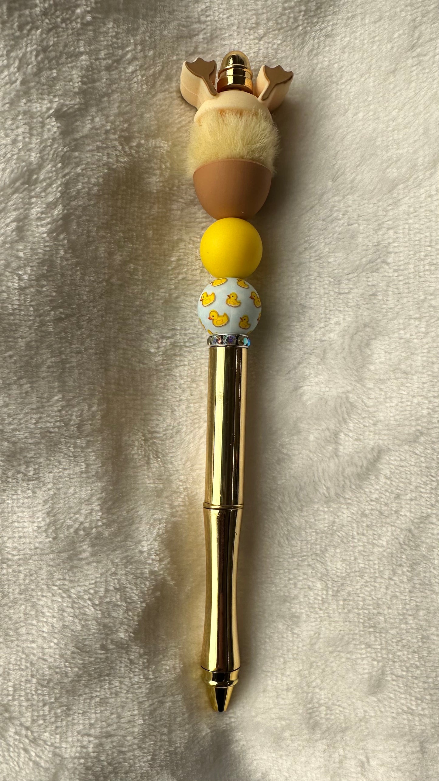 Beaded Metal Pen