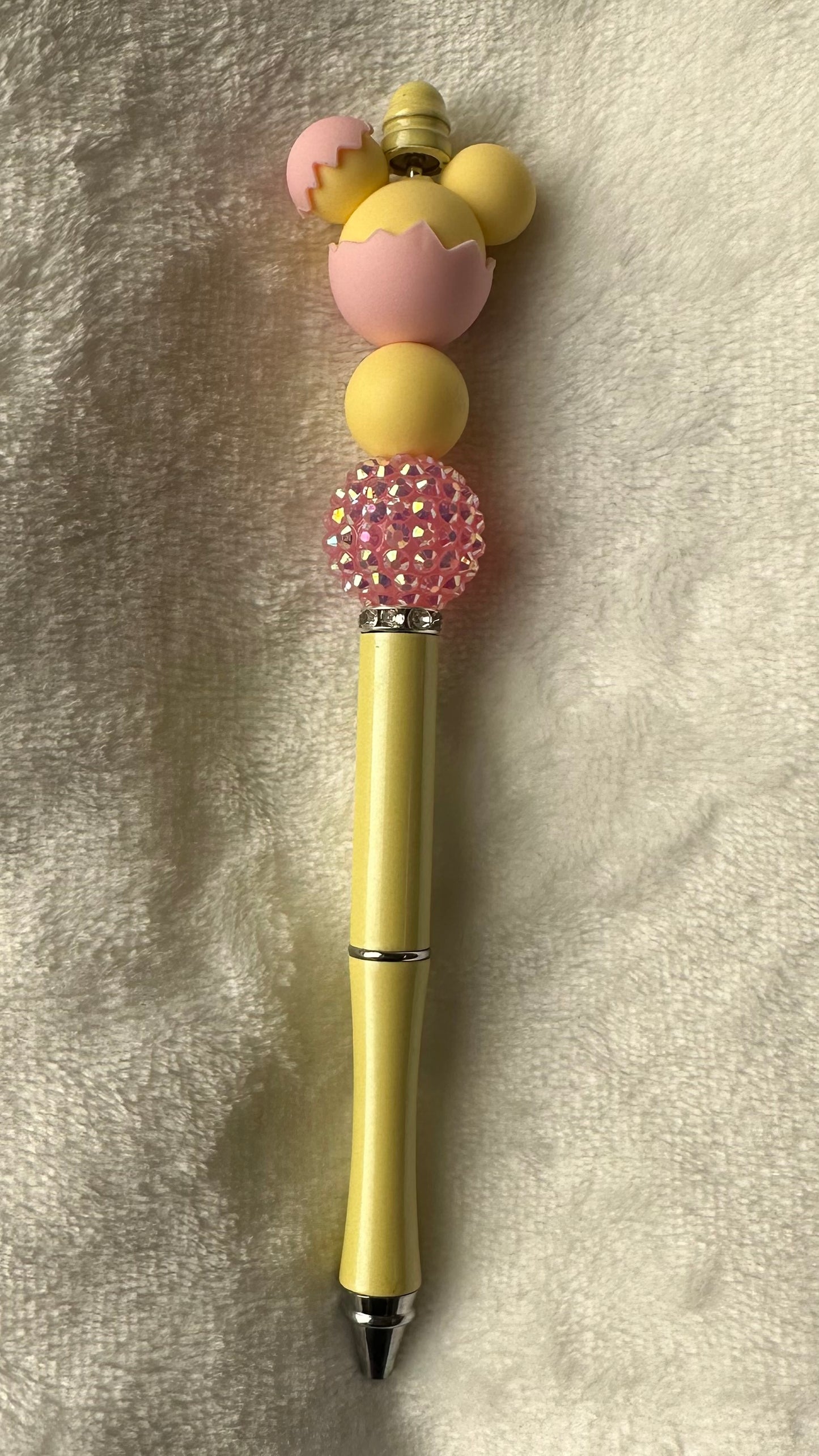 Beaded Metal Pen