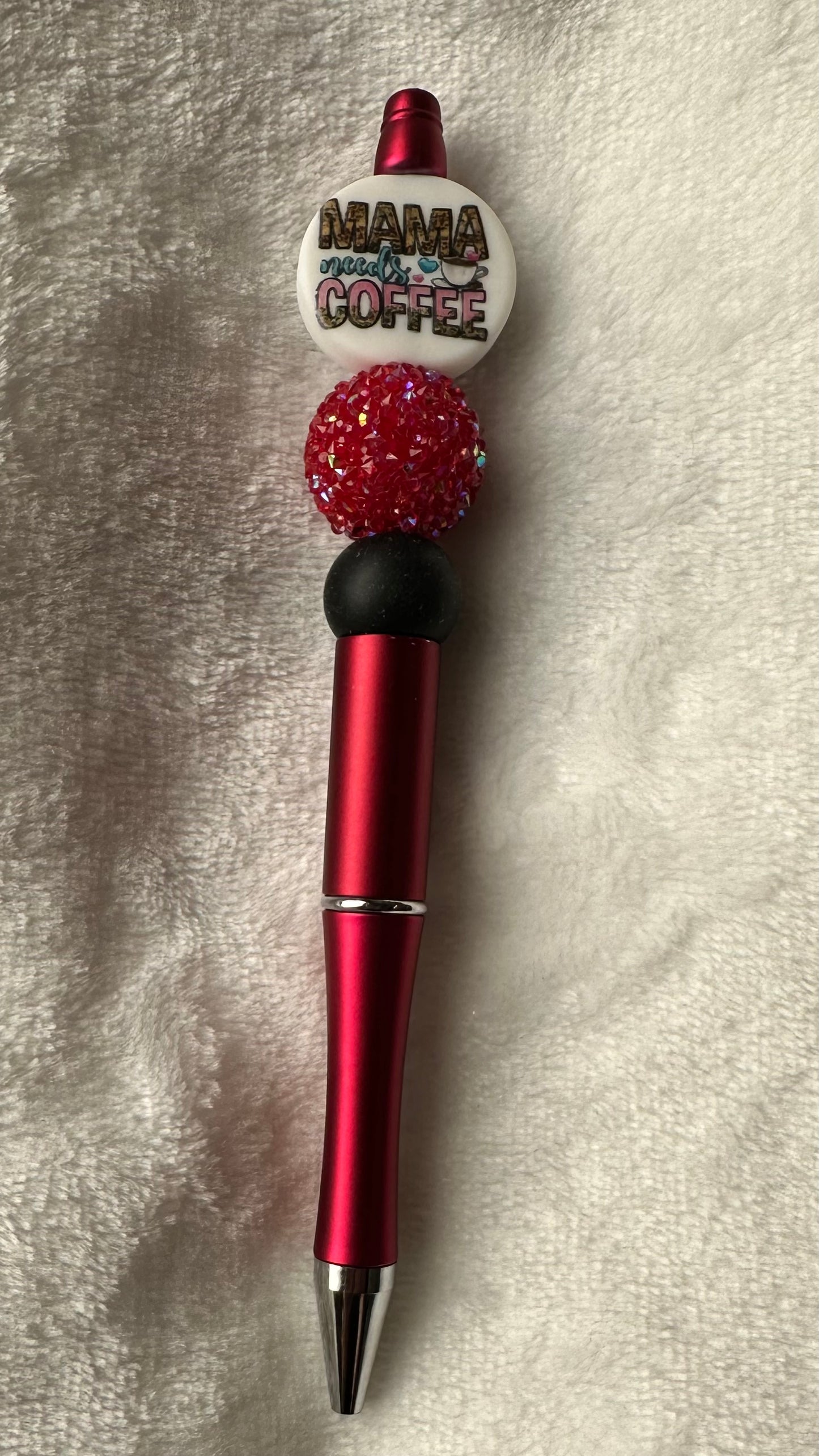 Beaded Plastic Pen