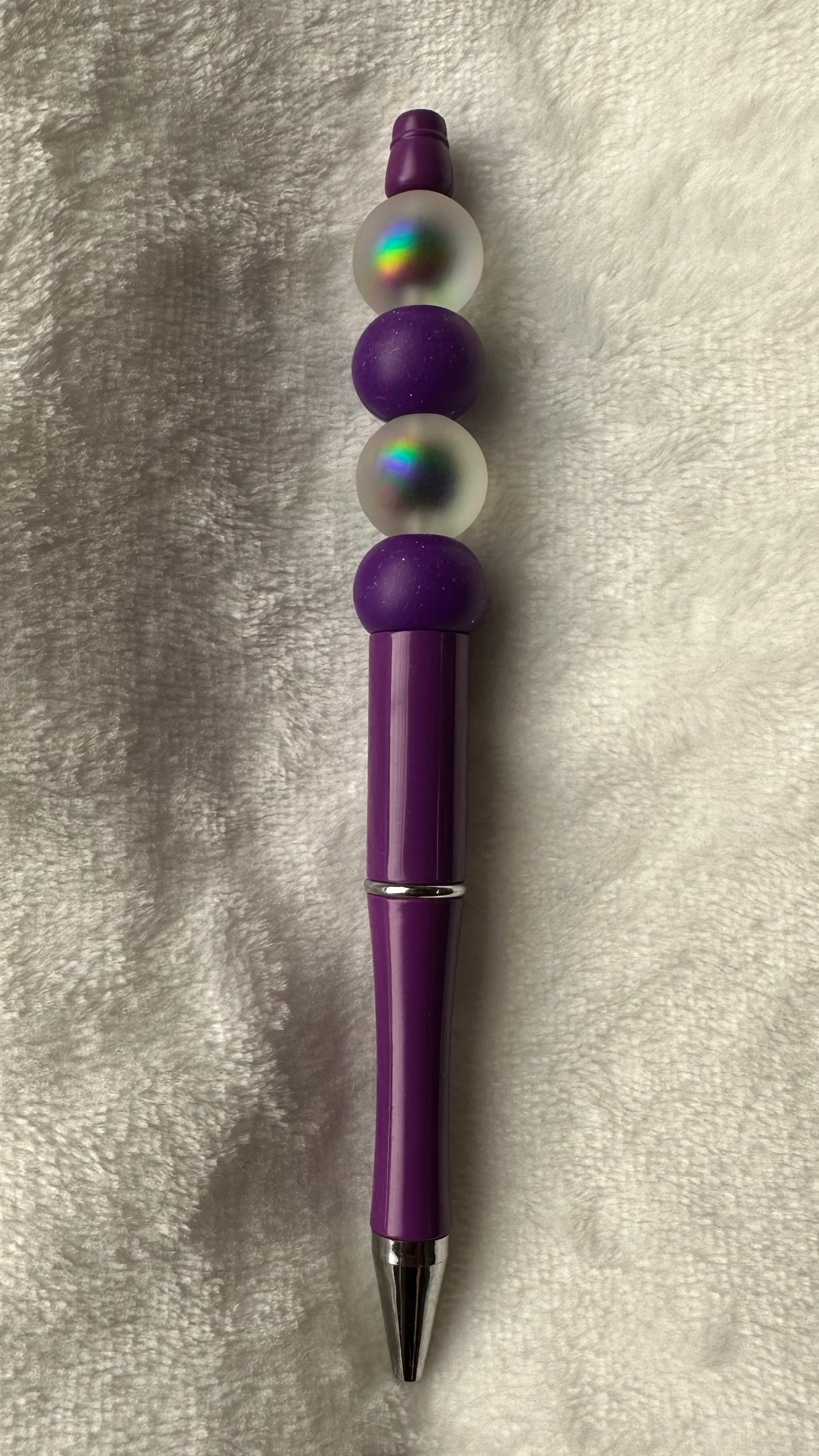 Beaded Plastic Pen