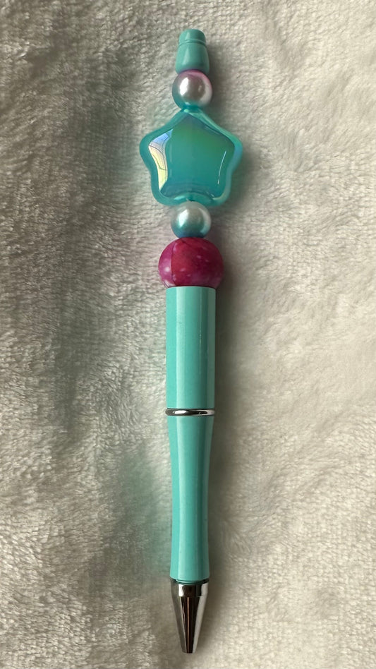 Beaded Plastic Pen