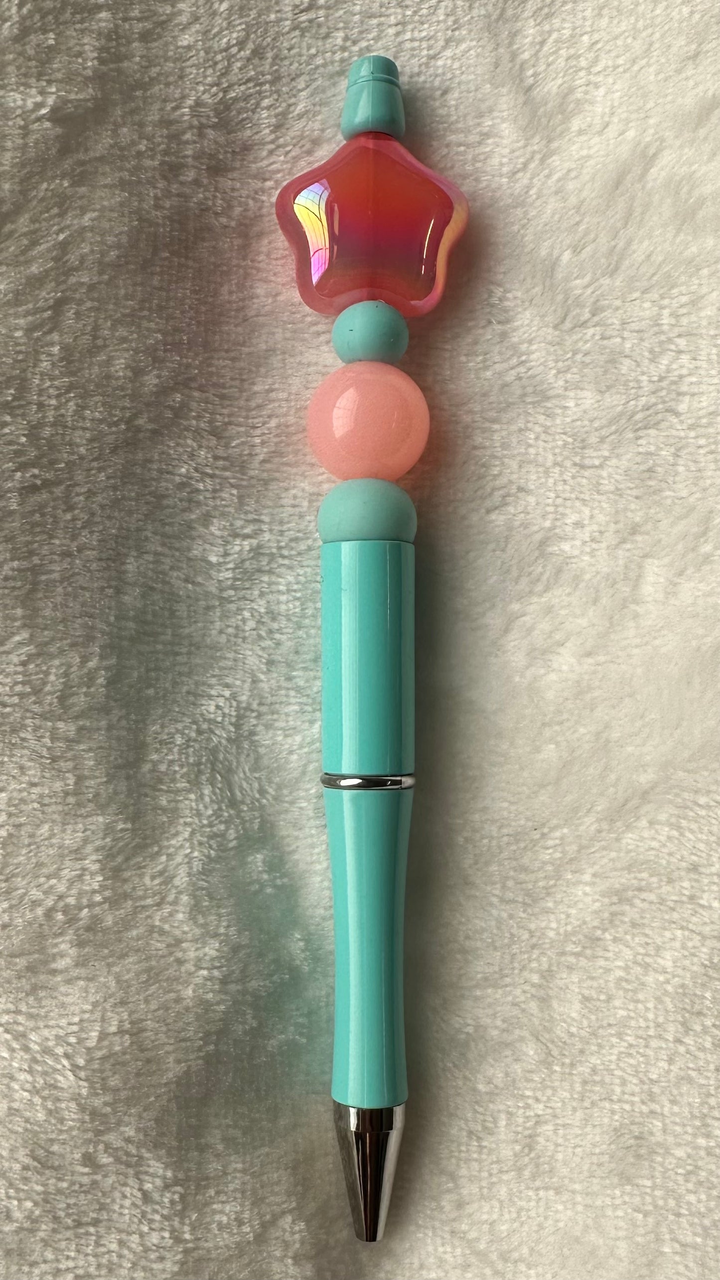 Beaded Plastic Pen