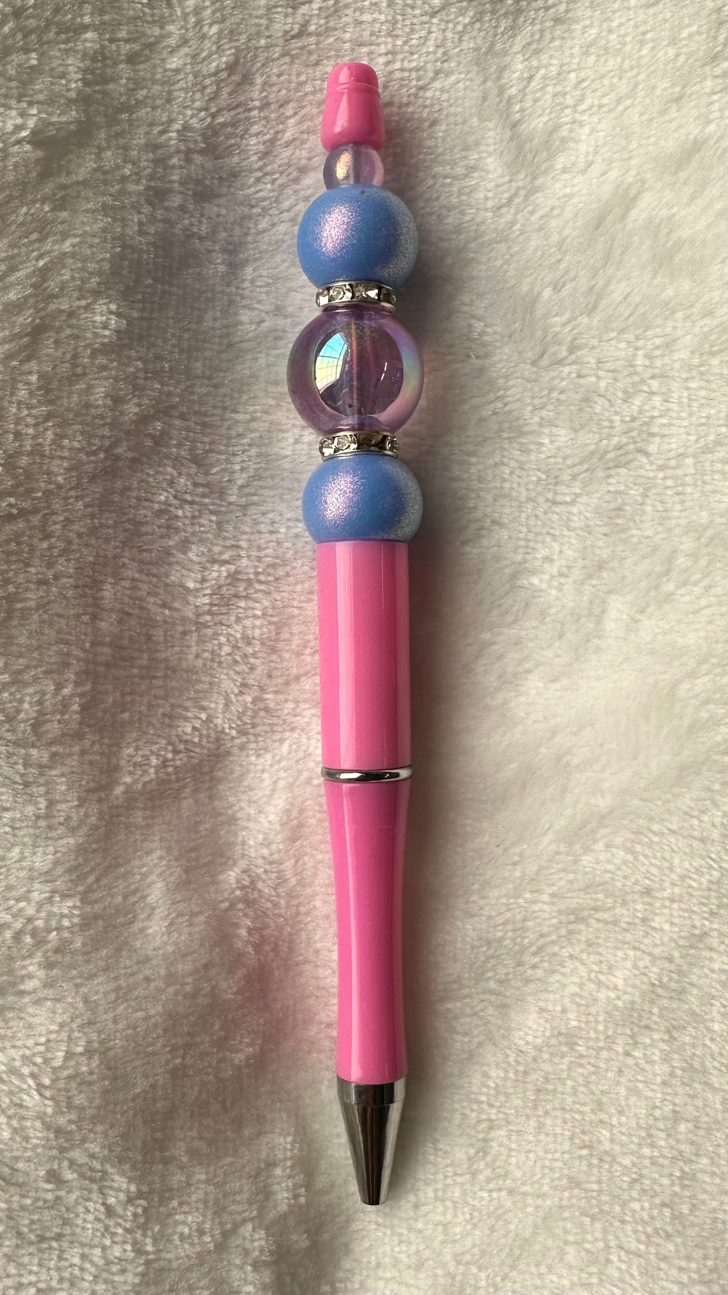 Beaded Plastic Pen