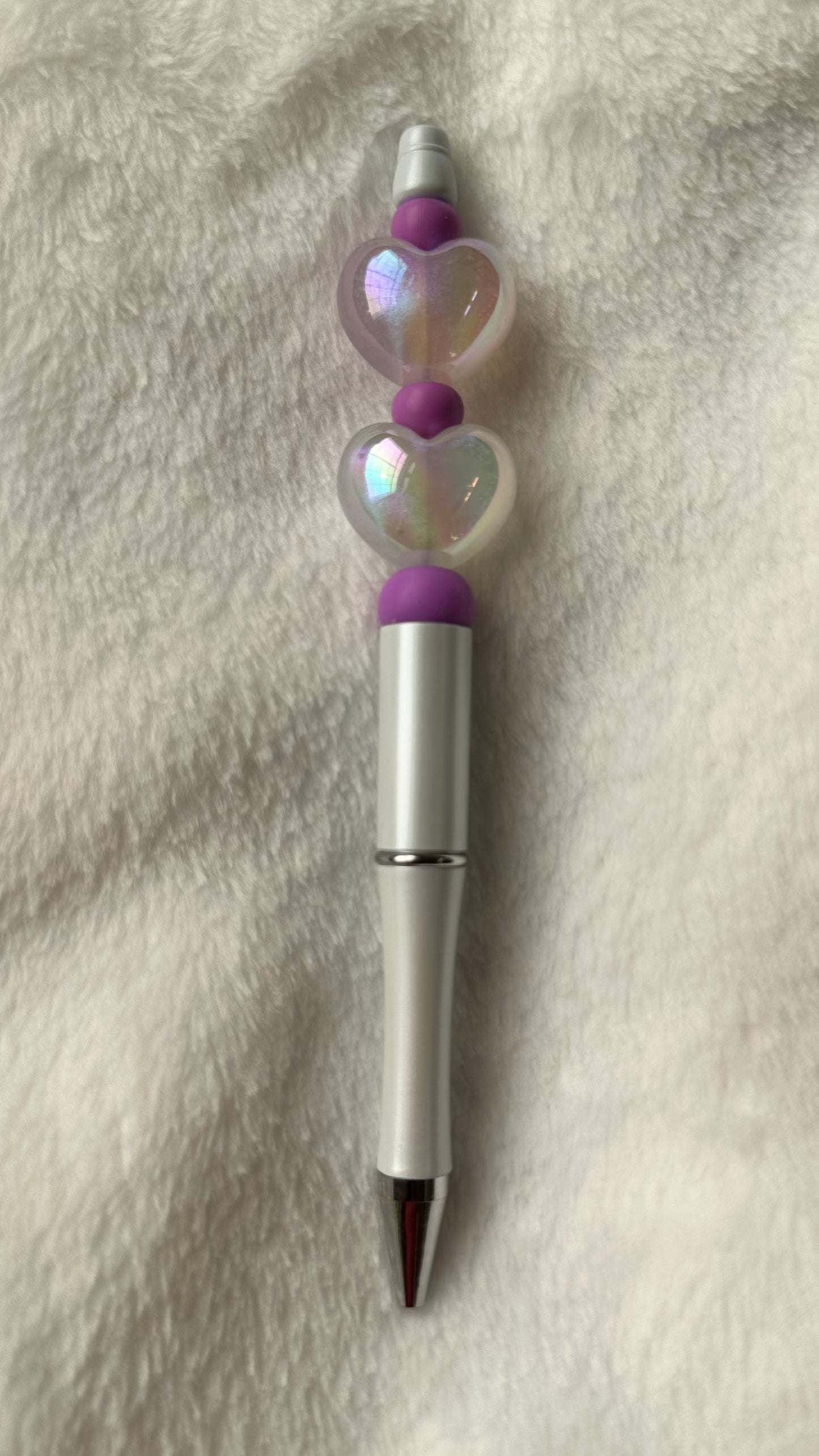 Beaded Plastic Pen