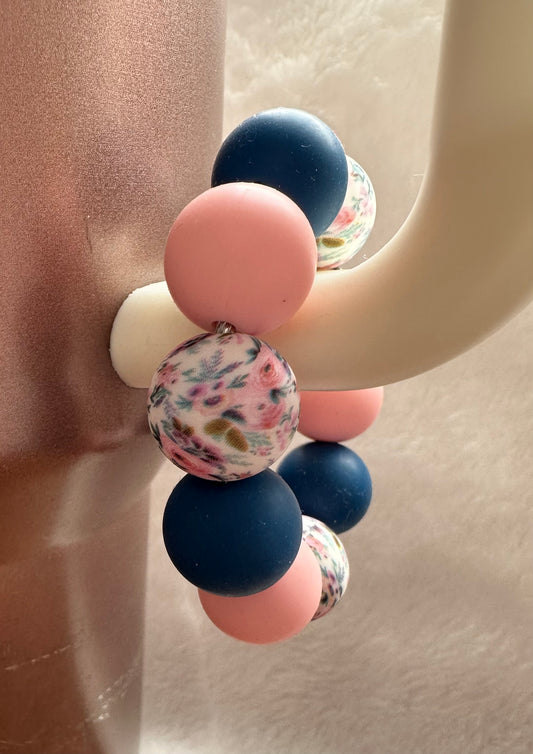 Silicone Beaded Cup Charm