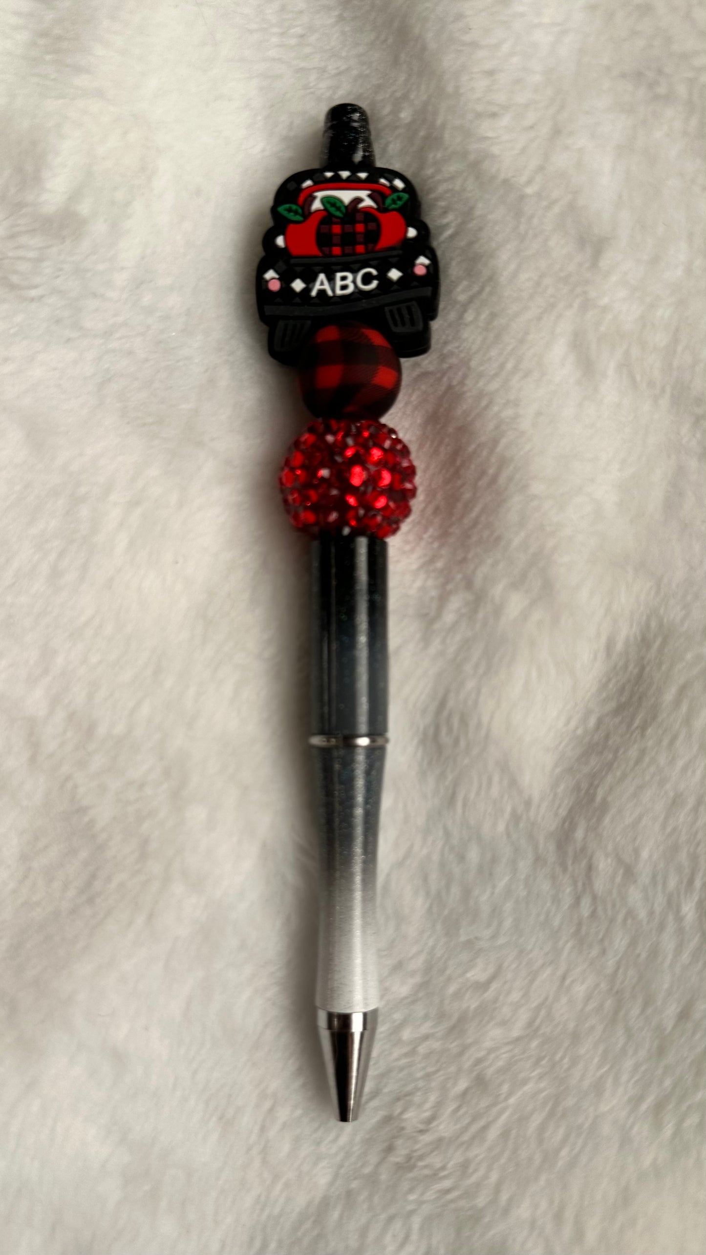 Beaded Plastic Pen