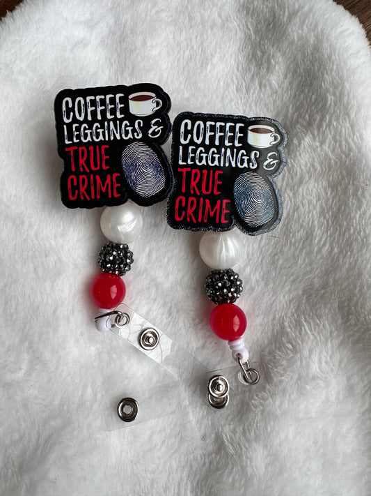 Badge Reel Coffee Themed