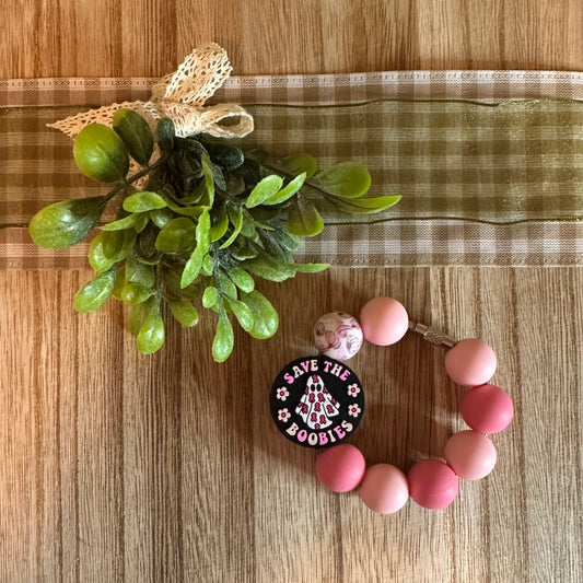 Cup Charms - Breast Cancer Awareness