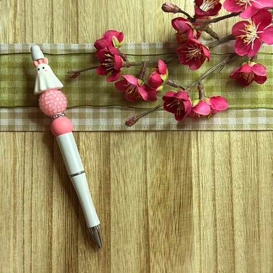 Beaded Plastic Pen