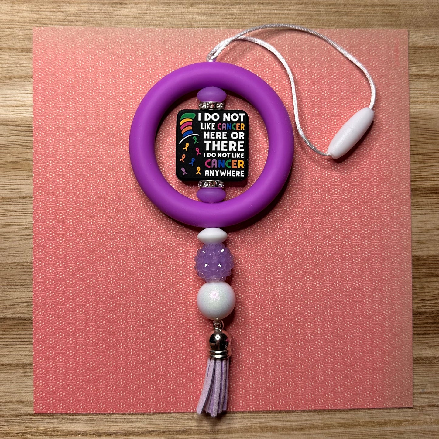 Car Charms - Cause Support and Inspirational Quotes