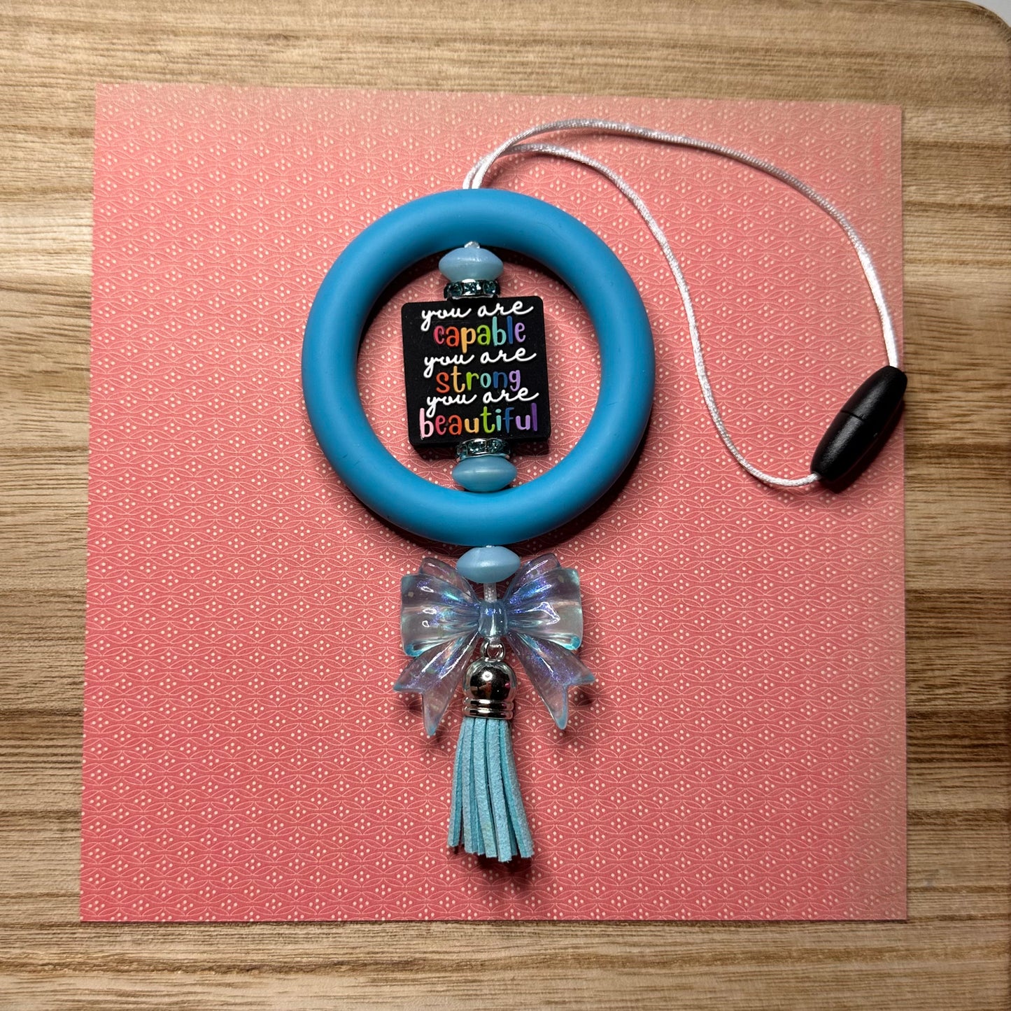 Car Charms - Cause Support and Inspirational Quotes